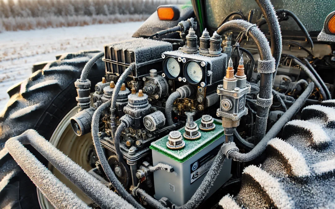 Mejores prácticas para el arranque en frío de tractores
